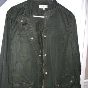 Talbot’s Green Cargo Jacket